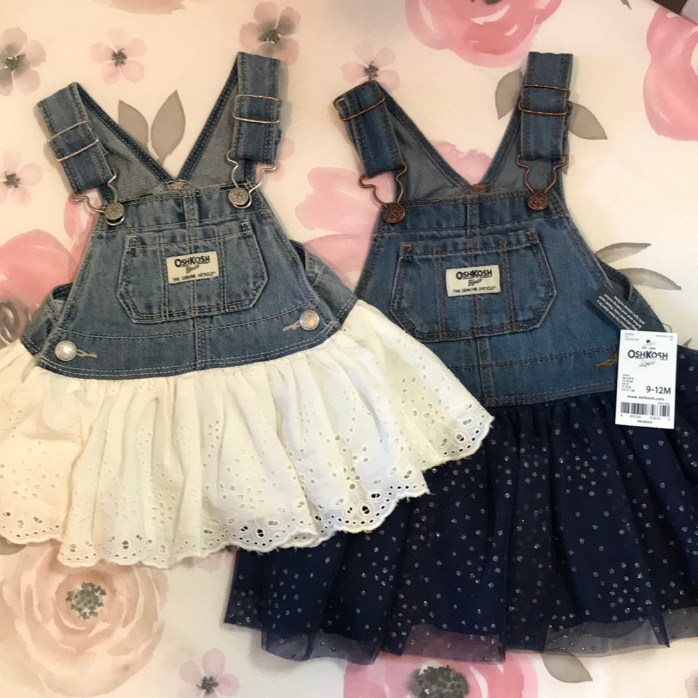 Girls Overall Dresses set of 2
